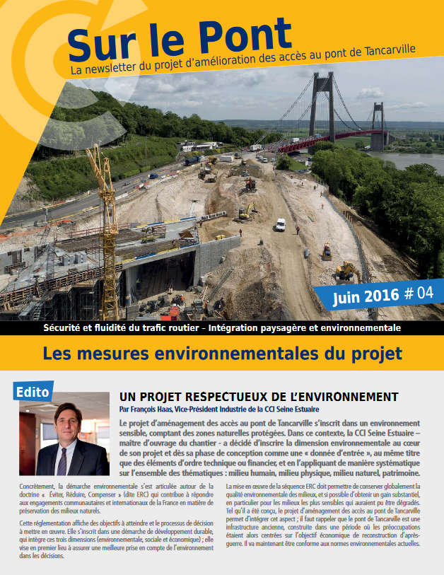 Inspections et visites du pont de Tancarville et des ouvrages annexes sur  le site de la CCI Seine Estuaire - Diades